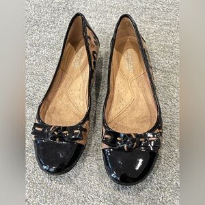 Naturalizer Black and Brown Women's Loafers 6.5